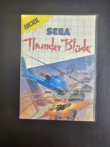 Thunder blade sega - thunder,