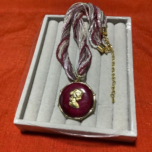 Collana perle vetro - in,