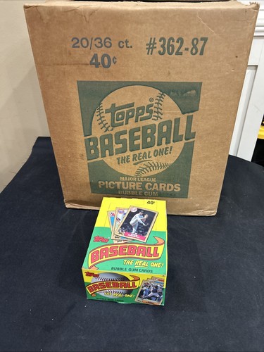 Topps baseball wax box - box, 36