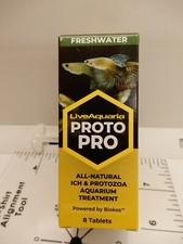 LiveAquaria Proto Pro acqua dolce 8 compresse (120 galloni / 400 L) scadenza/07/2025