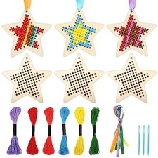 JSRQT Punto Croce in Legno