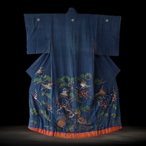 Splendido kimono ricamato con