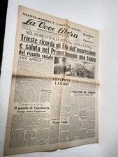 LA VOCE LIBERA TRIESTE VECCHIO