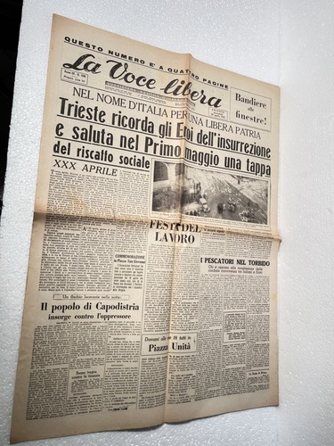 Voce libera trieste vecchio - trieste,