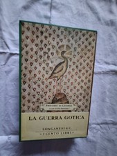 Procopio di Cesarea LA GUERRA GOTICA  Longanesi 1969 con cofanetto