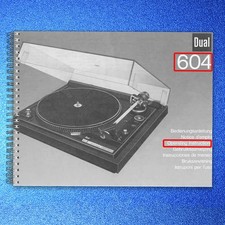 DUAL 604 Turntable Service