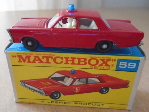 Matchbox serie ford galaxie - 59,