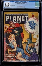 Copertina Planet Stories Pulp