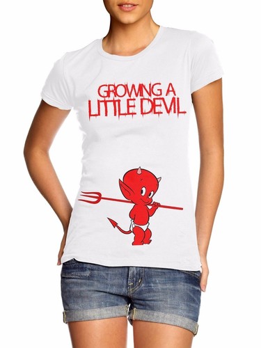 Shirt growing little devil - t-shirt,
