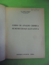 corso di analisi chimica