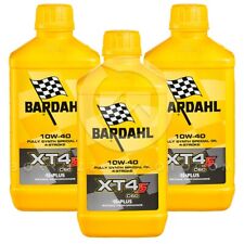 3 L OLIO SINTETICO MOTO 4T BARDAHL XT4-S C60 10w40 JASO MA2 FULLERENE POLAR PLUS