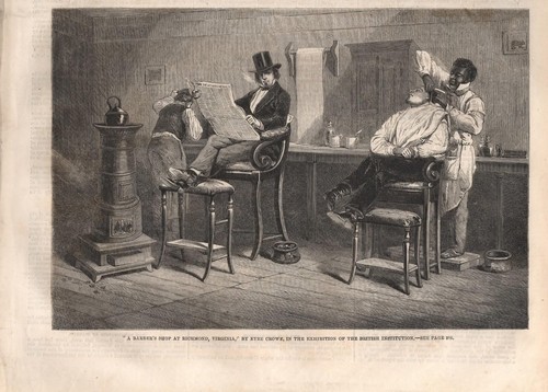 Stampa antica negozio - antica,