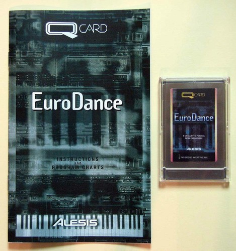 Alesis eurodance qcard con - alesis,