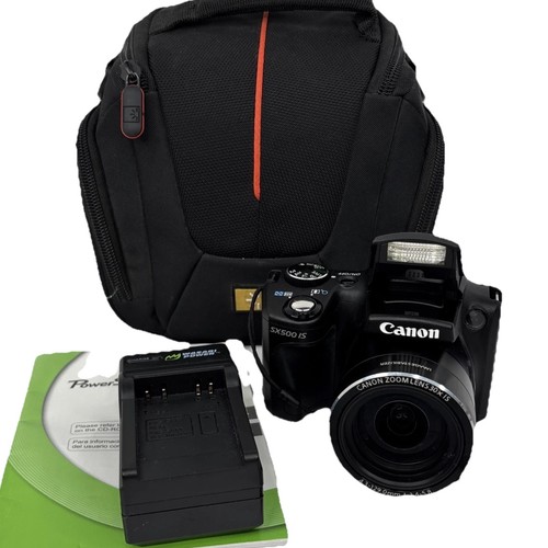 Canon powershot sx500 black - sx500, is
