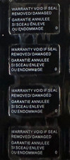 Adesivo sigillo garanzia