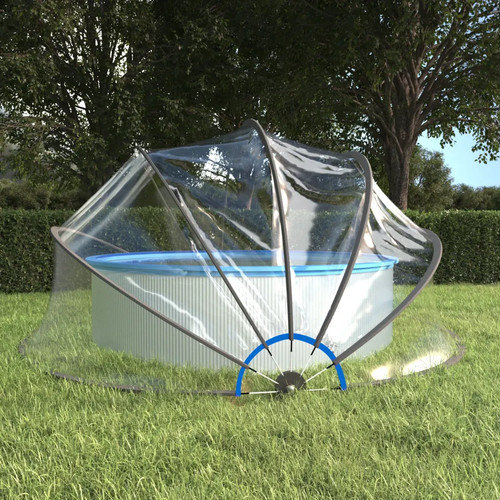 Cupola piscina trasparente pvc - cupola,