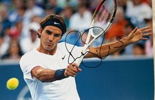 Foto tennis 12x8 firmata a