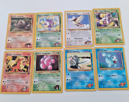 Lotto carte pokemon comuni - , e