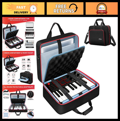 Midi custodia per tastiera con - tastiera,