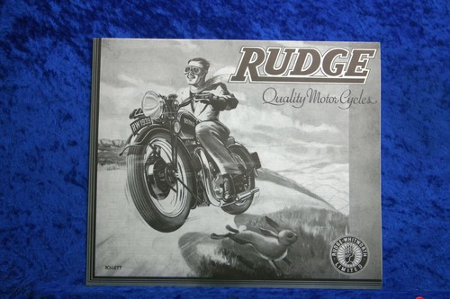 Brochure rudge 250 350 500 - brochure,