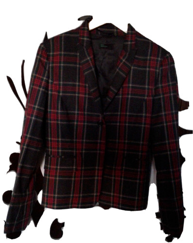 Giacca scozzese benetton - , tg