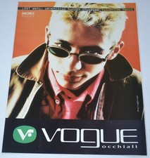 occhiali Vogue Valentino Rossi 1998 Pubblicità advertising clipping