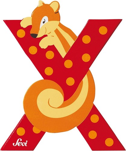 Sevi lettera rosso xero - -,