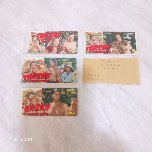 Blocco strisce tarzan - tarzan, e