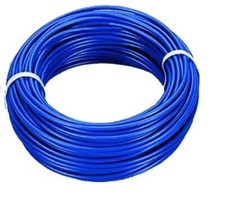 CAVO CORDINA FILO ELETTRICO RAME UNIPOLARE BLU SEZIONE 1 x 2,5MM