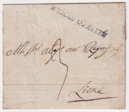 Italia lettera militare - lettera,