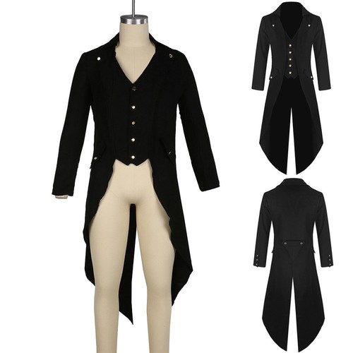 Costume uomo nero coulisse