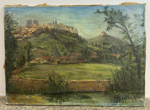 Dipinto olio firmato su - dipinto,