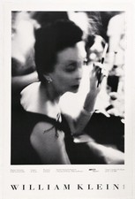 Poster original KLEIN William, Woman + cigarette New York 1955/1989 Art& Trieste
