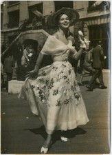 Foto Stampa Silver Print Donna
