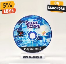 SILENT SCOPE PLAYSTATION 2 PS2 PAL ITA SOLO DISCO FAST SHIP 24H