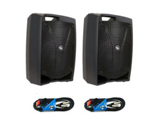 Casse 1Coppia V8PLUS Amplificate 1200W/SpL122db + cavi. XLR 3m Usato Revisionato