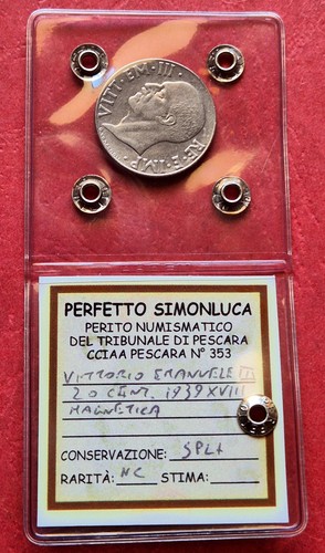 Centesimi 1939 xviii impero - 20,