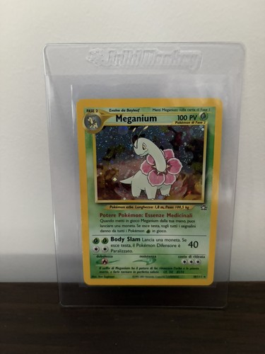 Pokemon card meganium holo - card,