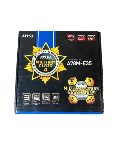 Msi a78m e35 - msi, socket