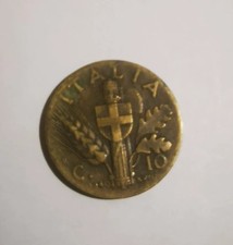  2 MONETE 10 CENTESIMI SPIGA REGNO D'ITALIA 1939 /1940VITT. EM. III RE E IMP.