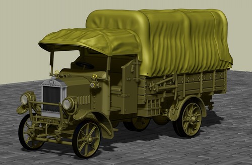 British truck dennis 3 - 1,