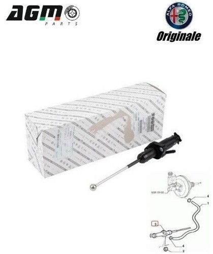 Pompa frizione originale - pompa,