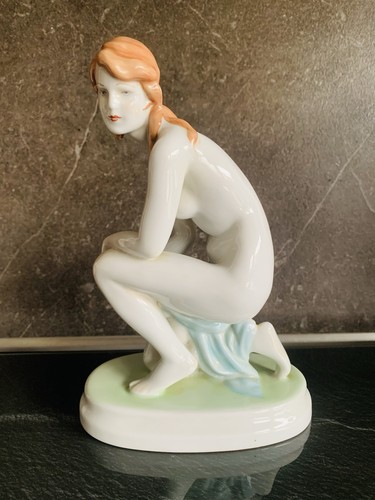 Statua porcellana zsolnay - in,