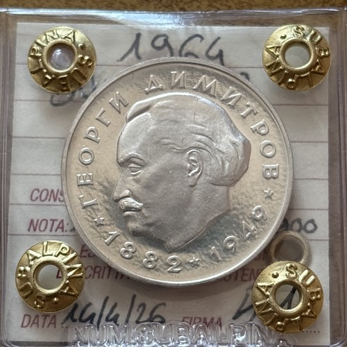 Moneta bulgaria leva - moneta, 1964