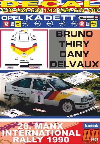 Decal opel kadett gsi - decal,
