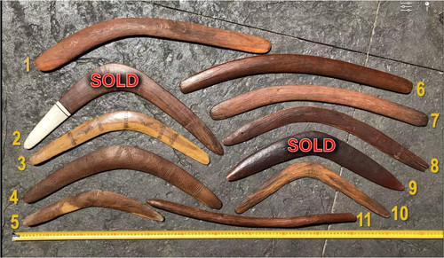 Antico boomerang aborigeno