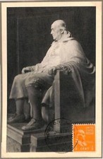 90071 - USA - Storia postale - MASSIMA CARTOLINA: BENJAMIN FRANKLIN Politica Guerra 1954