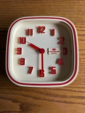 Orologio Da Muro Vintage Anni70/80’ Firmato Lorenz