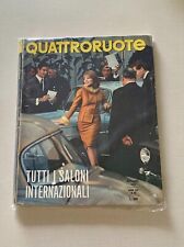 QUATTRORUOTE NOVEMBRE 1963 N.95, TUTTI ISALONI INTERNAZIONALI, DA MAGAZZINO