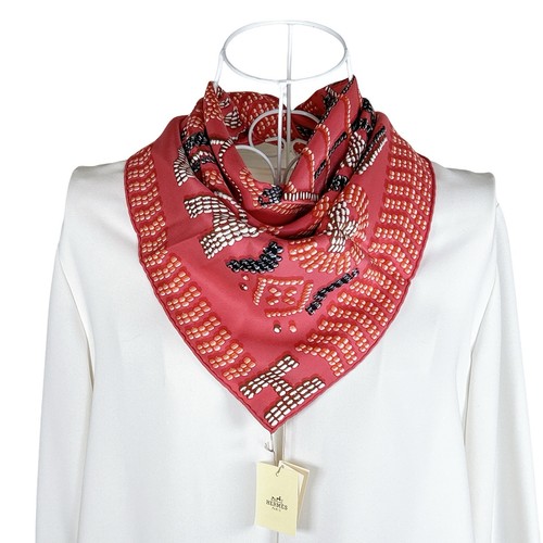 Sciarpa seta vintage hermes - seta,